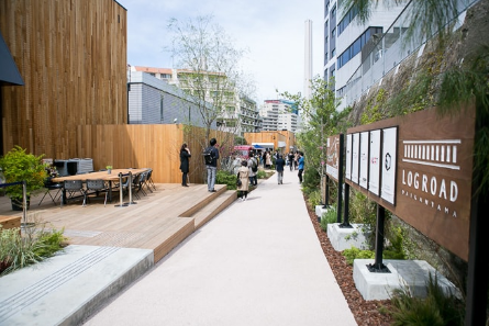 도쿄 다이칸야마 일대의 가로수와 거리 풍경